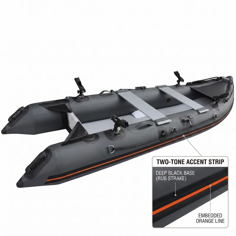 Inflatable Catamaran Kayak - Dark Gray
