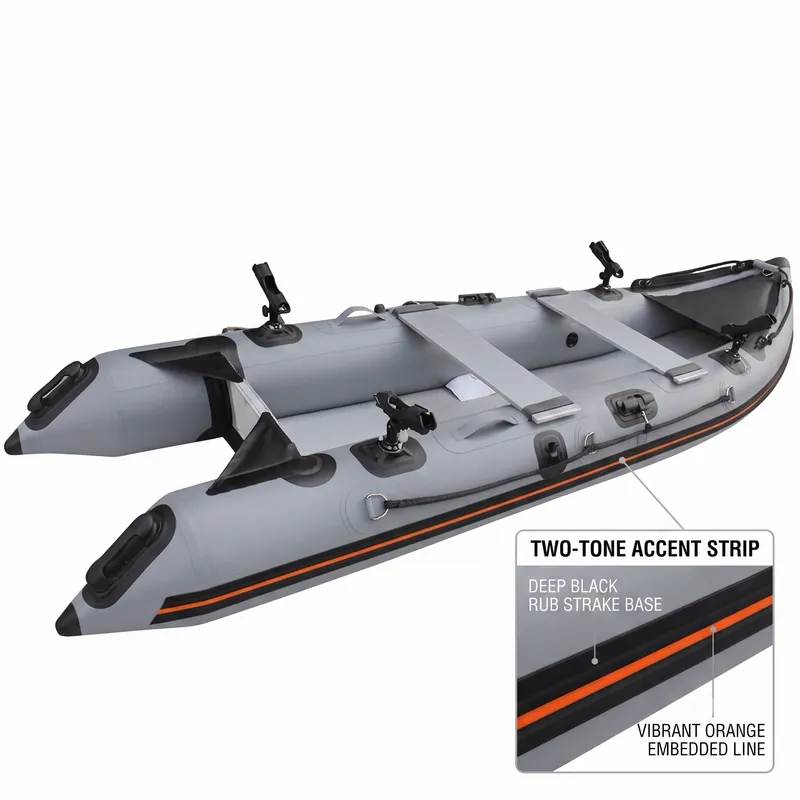 Inflatable Catamaran Kayak - Cool Gray