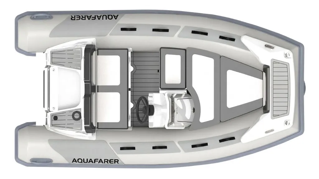 Aquafarer Apex Performance 330 (AP330) Luxury Tender / Console RIB