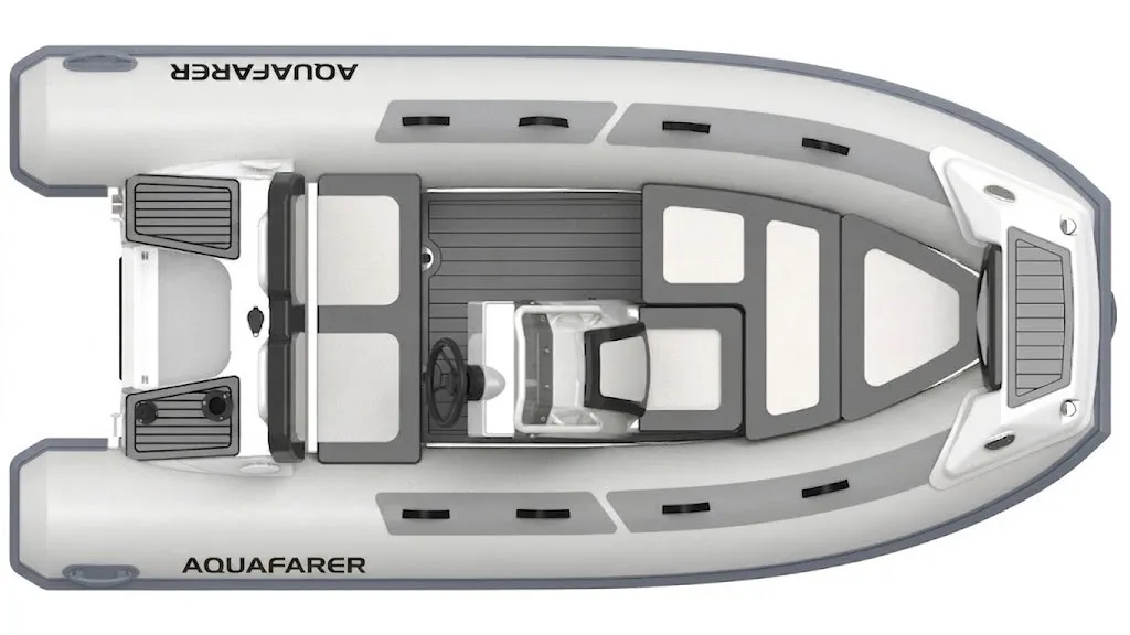 Aquafarer Apex Performance 390 (AP390) Luxury Tender / Console RIB